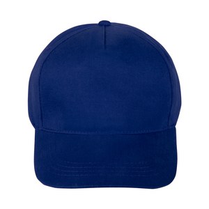 EgotierPro 39090 - Gorra Algodón Cepillado 5 Paneles Velcro FIRST-CLASS