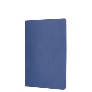 EgotierPro 39509 - Cuaderno de Papel y Cartón, 30 Hojas Rayadas Crema PARTNER Azul