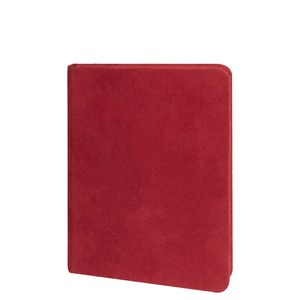 EgotierPro 39549 - Cuaderno de terciopelo con 80 hojas VELVET Rojo