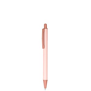 EgotierPro 39565 - Bolígrafo de aluminio mate con punta rosa LUXURY Rosa