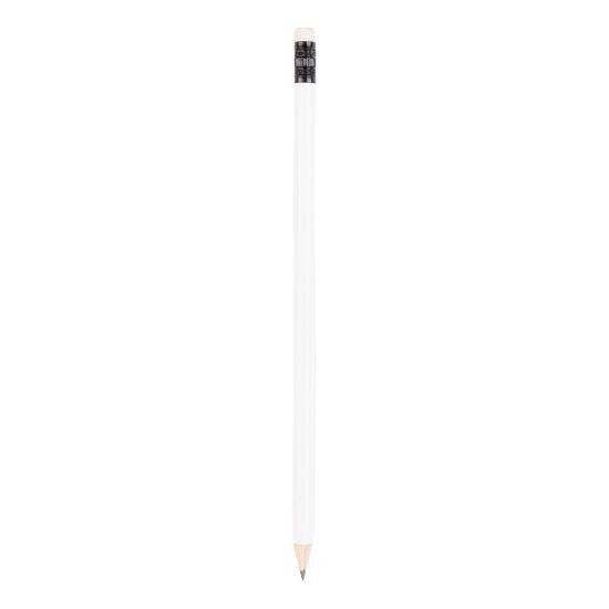 EgotierPro 50033 - Set de 6 lápices blancos en caja WRITER