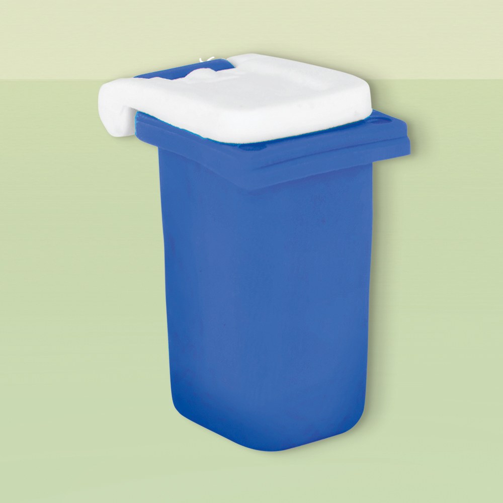 EgotierPro 50071 - Goma de Borrar Contenedor Reciclaje Colores CONTAINER