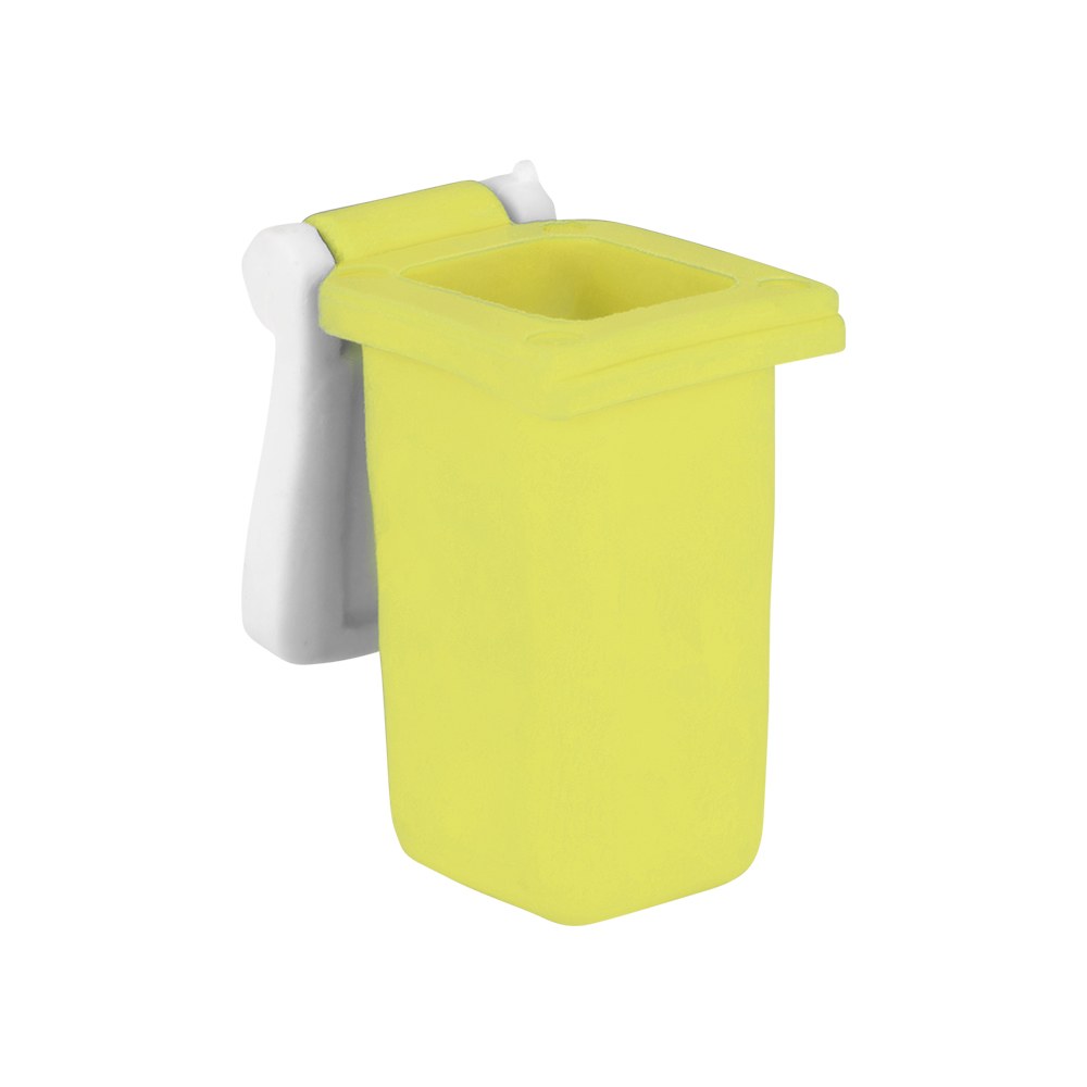 EgotierPro 50071 - Goma de Borrar Contenedor Reciclaje Colores CONTAINER