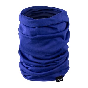 EgotierPro 50604 - Calentador de cuello de poliéster RPET Azul