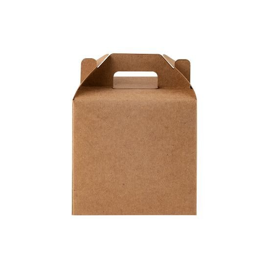 EgotierPro 50676 - Caja de cartón Kraft ideal para regalos, formato apertura sorpresa. RELY