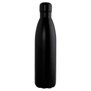 EgotierPro 52021 - Botella Doble Pared 750ml - No Carbonatadas Negro
