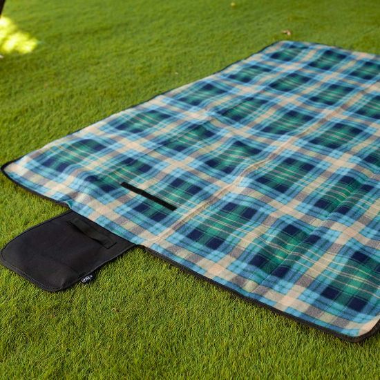 EgotierPro 52065 - Manta de picnic familiar plegable con base PEVA CAMPBELL