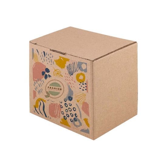 EgotierPro 52085 - Caja de cartón autoarmable para tazas CUPPA