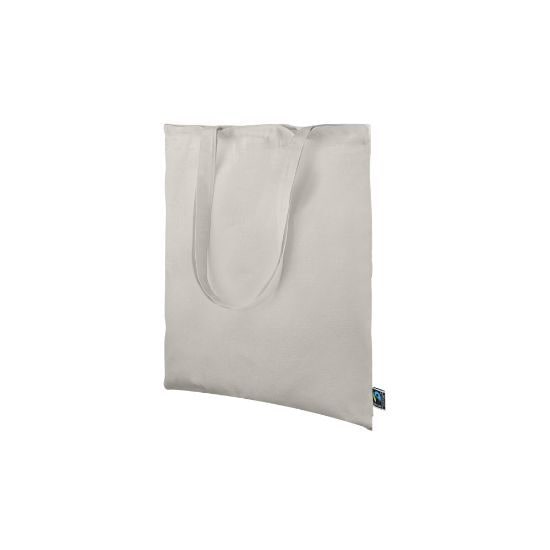 EgotierPro 52526 - Bolsa de Algodón Fairtrade 180 gr/m² con Asas de 70cm SCAR