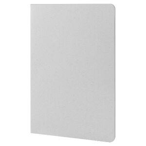 EgotierPro 53537 - Cuaderno A5 con tapas de cartón reciclado, 30 hojas. MAZIWA Blanco