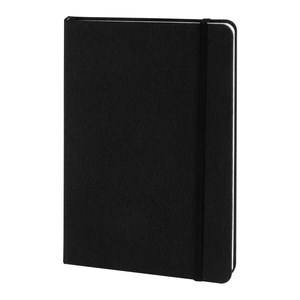 EgotierPro 53560 - Cuaderno A5 RPET con 80 Hojas Rayadas y Elástico THELUJI