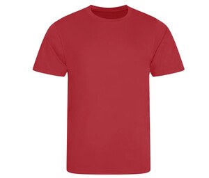 JUST COOL JC020 - Camiseta transpirable unisex Fire Red