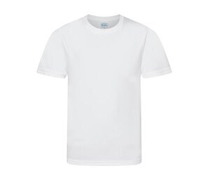 JUST COOL JC020J - Camiseta transpirable para niños Arctic White