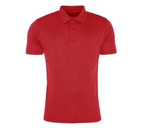 JUST COOL JC021 - Polo transpirable unisex Fire Red