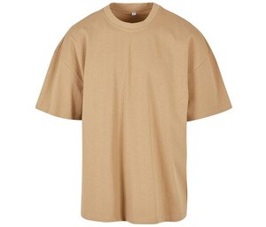 BUILD YOUR BRAND BY163 - CAMISETA BOX DE ALGODÓN ULTRA GRUESO Union Beige