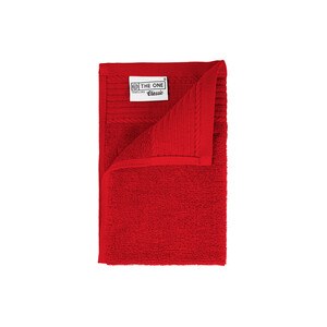 THE ONE TOWELLING OTC30 - TOALLA CLÁSICA PARA INVITADOS Red