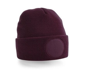 Beechfield BF446 - Gorro con canesú redondo Burgundy