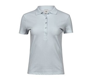 Tee Jays TJ145 - Polo de Lujo Stretch Para Mujer Ice Blue