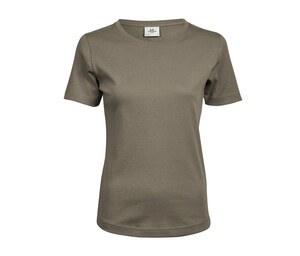 Tee Jays TJ580 - Camiseta Interlock Para Mujer Clay