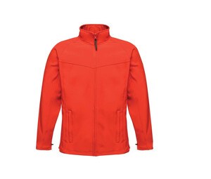 Regatta RGA642 - Chaqueta Softshell interactiva Classic Red / Seal Grey