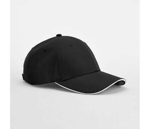 BEECHFIELD BF195R - GORRA DEPORTIVA DE TECNOLOGÍA DE EQUI Negro / Blanco