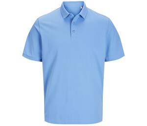 PRODUKT - JACK & JONES JJ7556 - Camiseta polo de algodón orgánico Azure Blue