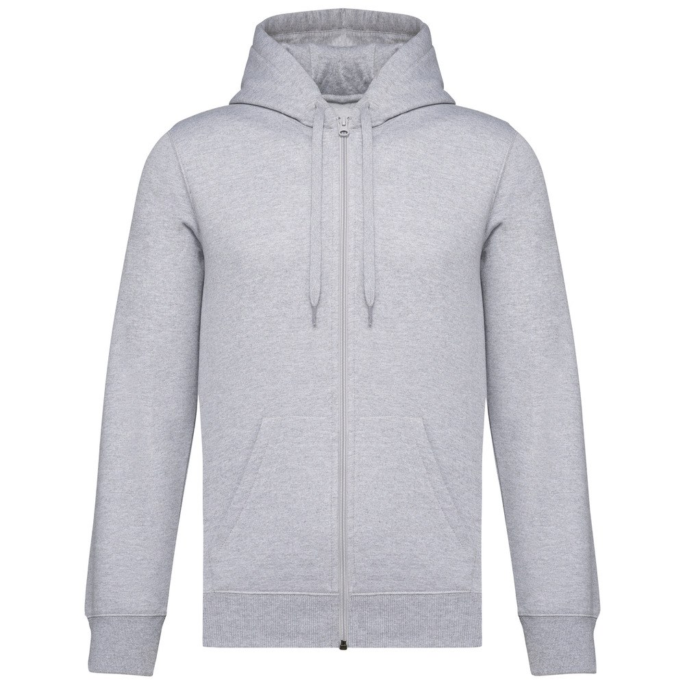 Kariban K4042 - Sudadera reciclada con capucha y cremallera unisex