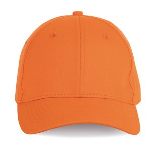 K-up KP231 - Gorra de algodón y poliéster reciclado K-loop - 6 paneles Naranja