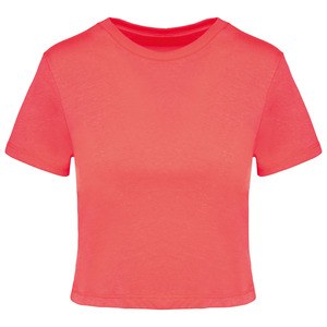 PROACT PA4022 - Crop top triblend mujer<br/> Coral