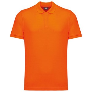 WK. Designed To Work WK208 - Polo ecorresponsable algodón/poliéster unisex Fluorescent Orange