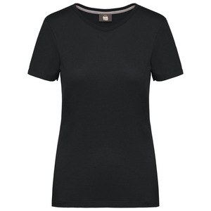 WK. Designed To Work WK307 - Camiseta con tratamiento antibacteriano mujer<br/> Black