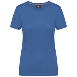 WK. Designed To Work WK307 - Camiseta con tratamiento antibacteriano mujer<br/> Light Royal Blue