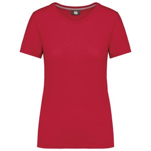 WK. Designed To Work WK307 - Camiseta con tratamiento antibacteriano mujer<br/> Red