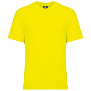 WK. Designed To Work WK308 - Camiseta ecorresponsable algodón/poliéster unisex Fluorescent Yellow