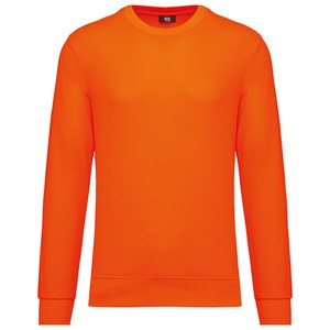 WK. Designed To Work WK405 - Sudadera ecorresponsable algodón/poliéster unisex Fluorescent Orange