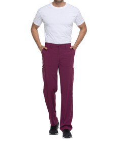 Dickies Medical DKE015 - Pantalón con cordón de ajuste y tiro estándar hombre