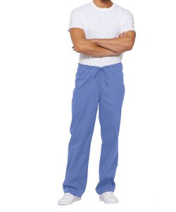 Dickies Medical DKE83006 - Pantalón con cordón y tiro estándar unisex Cielo