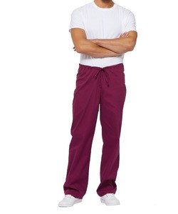 Dickies Medical DKE83006 - Pantalón con cordón y tiro estándar unisex Wine