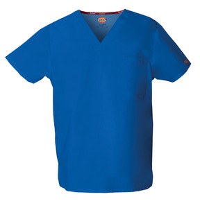Dickies Medical DKE83706 - Camiseta cuello pico unisex Royal