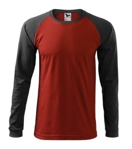 Malfini 130 - Camiseta de la calle LS marlboro red