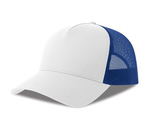 Blanco/Azul Real