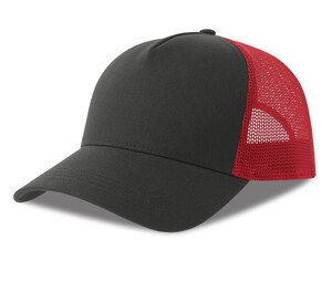 Gris Oscuro/Rojo