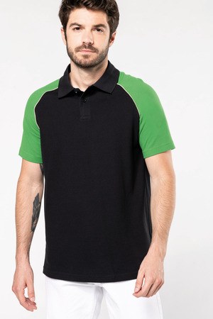 Kariban K226 - POLO BASE BALL BICOLOR PARA HOMBRE