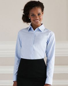 Russell Collection R-932F-0 - Blusa Oxford LS