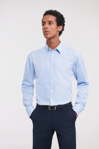 Russell Collection RU962M - Camisa  Manga Corta En Espiga