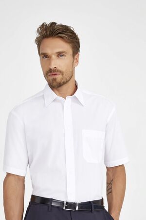 SOLS 16050 - Bristol Camisa Popelín Hombre Manga Corta