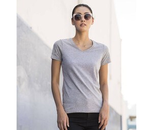 Skinnifit SK122 - Camiseta cuello V Feel Good para mujer