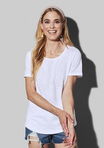 Stedman STE9320 - Camiseta Cuello Redondo Organic Slub para Mujeres