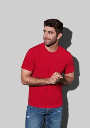 Stedman STE9630 - Camiseta Cuello Redondo Hombre Relax SS 