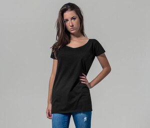 Build Your Brand BY039 - Camiseta cuello redondo mujer BY039